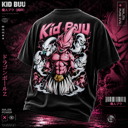 1-Kid Buu T-shirt - Anime Dragon Ball Z