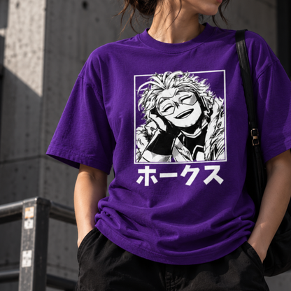 1 Hawks T-shirt - Unisex Anime My Hero Academia