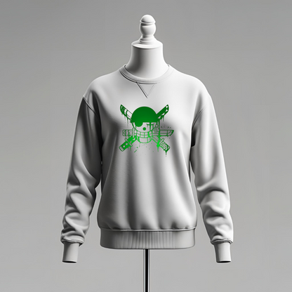 Felpa One Piece Zoro teschio – Idea Regalo Otaku