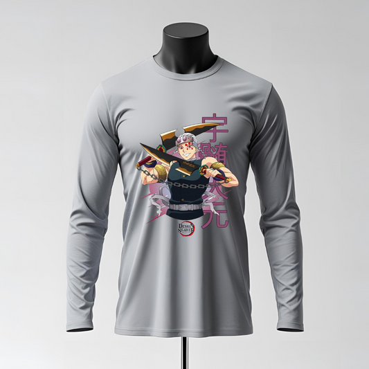 T-shirt Lunga Hashira – Abbigliamento Casual con Stile sgargiante