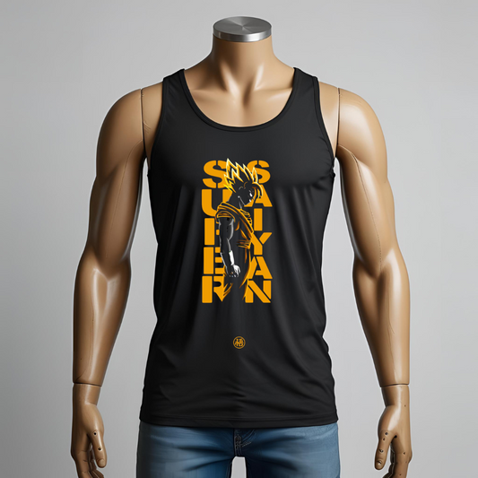 Canotta Super Saiyan – Look Estivo per Fan di Dragon Ball