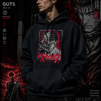 1- Berserk Felpa con cappuccio - Unisex Anime&Manga