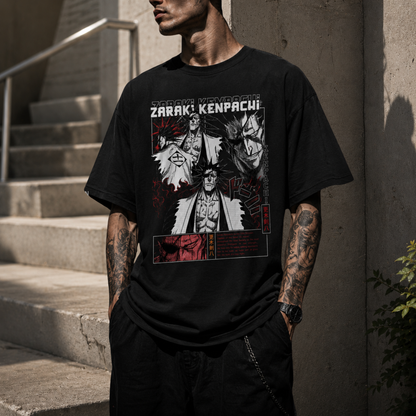1Kenpachi Zaraki T-shirt - Unisex Anime Bleach
