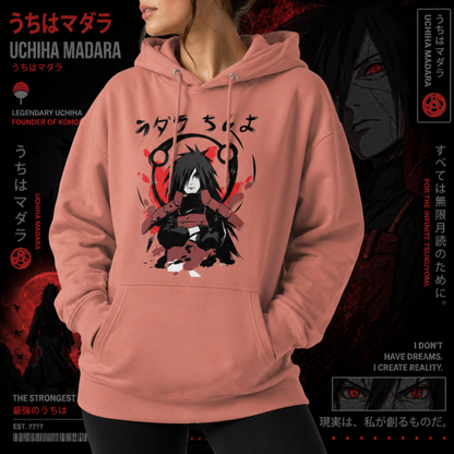 1Madara Uchiha felpa - cappuccio Anime Naruto Shippuden