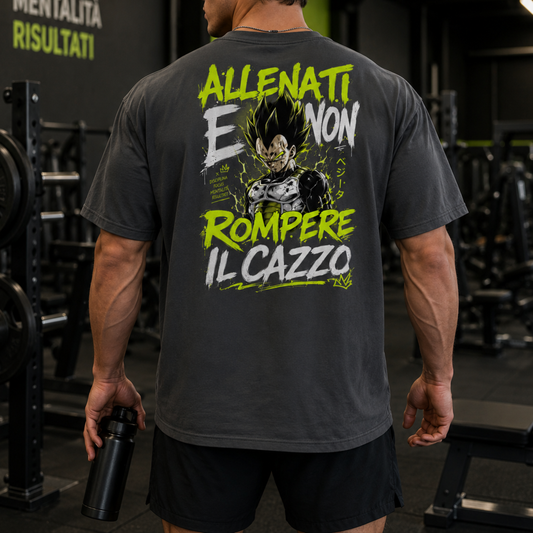 1T-shirt oversize Vegeta - Unisex Palestra