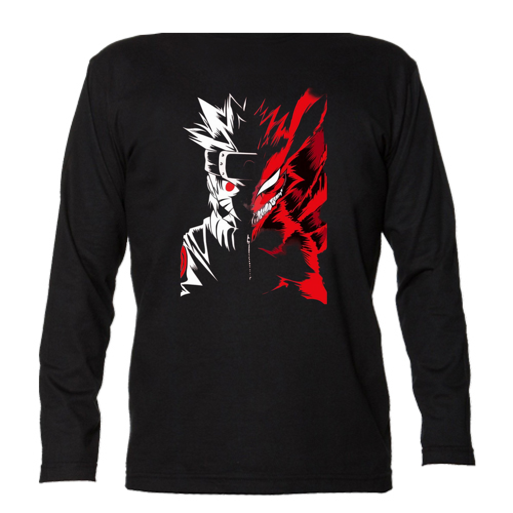 T-Shirt Manica Lunga Naruto Kurama