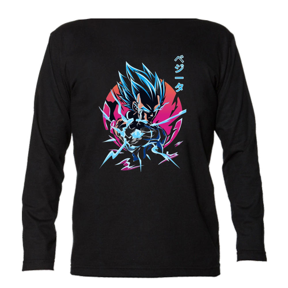 T-Shirt  maniche lunghe Majin Vegeta