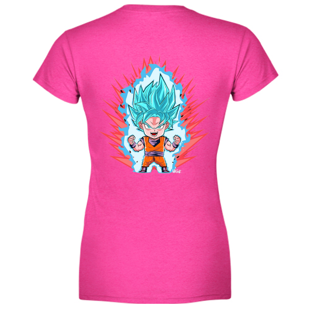 T-Shirt Donna Goku SSj Blue