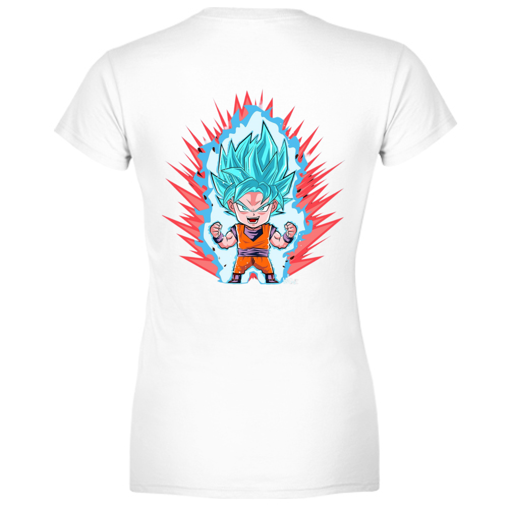 T-Shirt Donna Goku SSj Blue