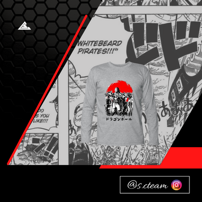T-Shirt Manica Lunga Guerriera Z