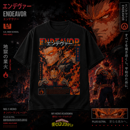 1Endevour T-shirt - Unisex My Hero Academia
