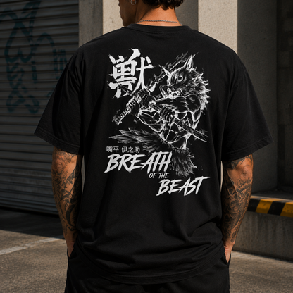 1-Inosuke Hashibira T-shirt - Anime Demon Slayer