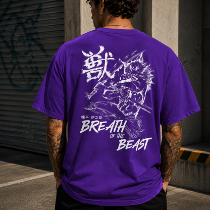 1-Inosuke Hashibira T-shirt - Anime Demon Slayer