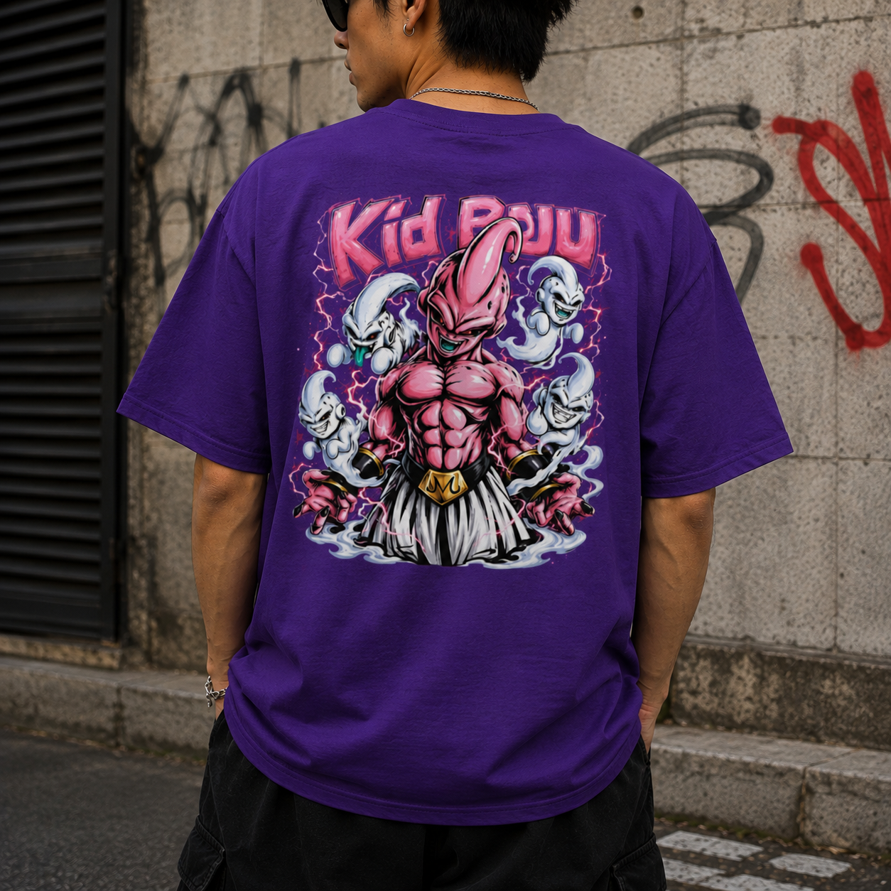 1-Kid Buu T-shirt - Anime Dragon Ball Z