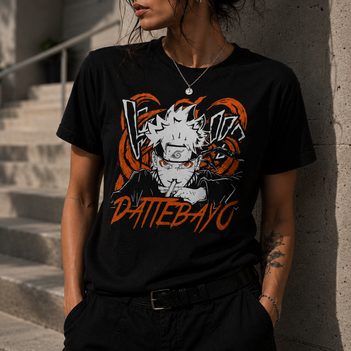 1T-shirt Dattebayo - Unisex Anime Naruto