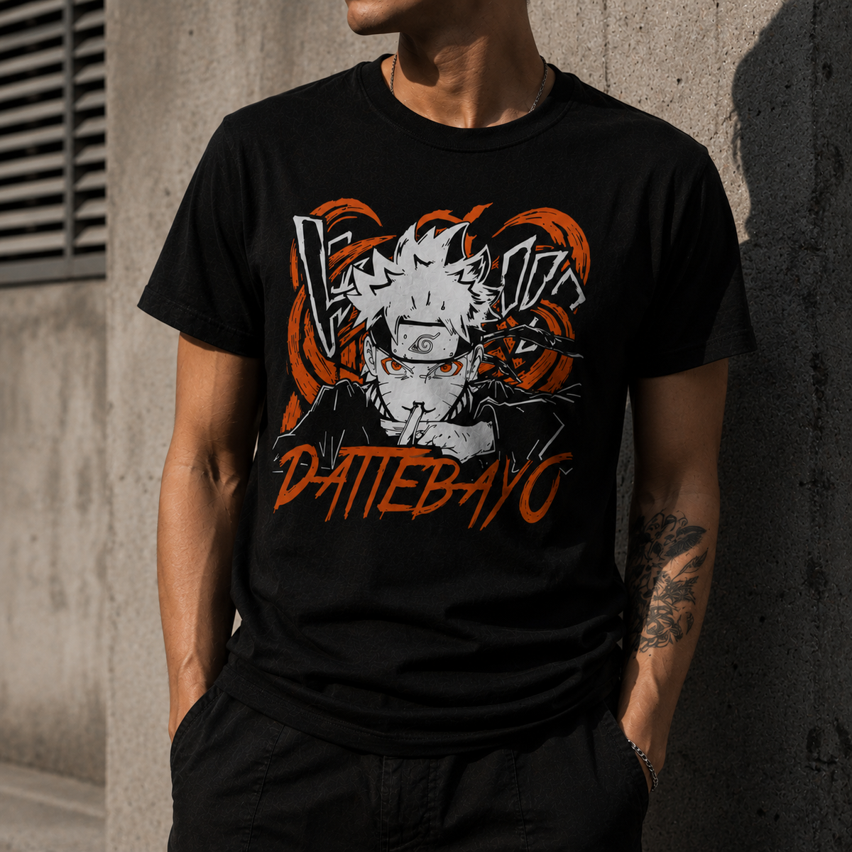 1T-shirt Dattebayo - Unisex Anime Naruto