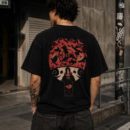1Itachi Uchiha T-Shirt - Anime Naruto Shippuden