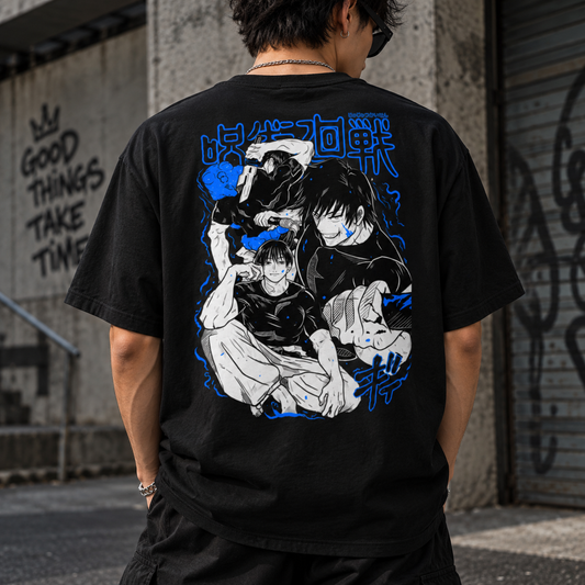 1- Toji Fushiguro T-shirt -  Anime Jujutsu Kaisen