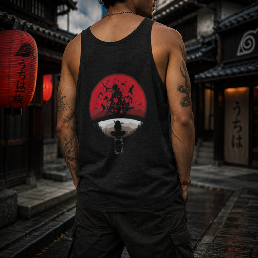 1Canotta Itachi Uchiha – Unisex Anime Clan Uchiha