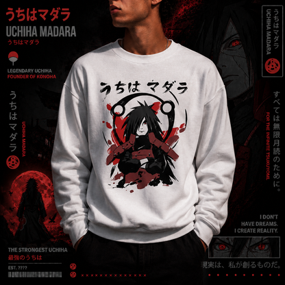 1Madara uchiha Felpa - Sweatshirt Anime Naruto Shippuden