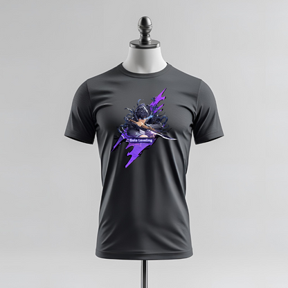 1- T-shirt Solo Leveling - Edizione Sung Jin-Woo epica