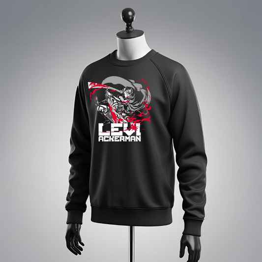 Felpa Levi Ackerman - Stile da combattimento