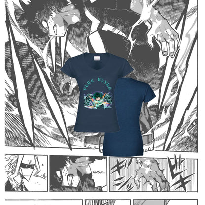 T-Shirt Donna Scollo V  Deku