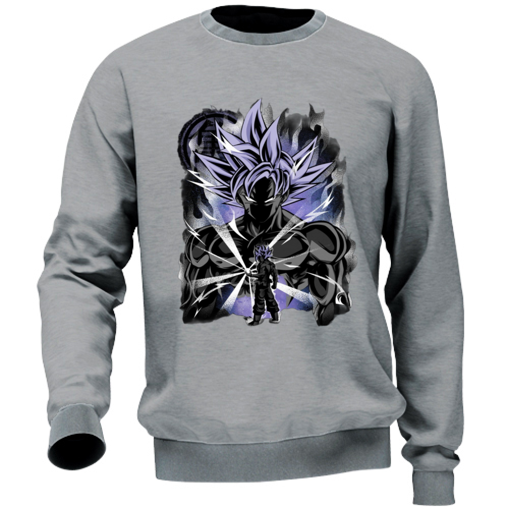 Felpa Goku MUI – Streetwear Otaku con Energia Saiyan