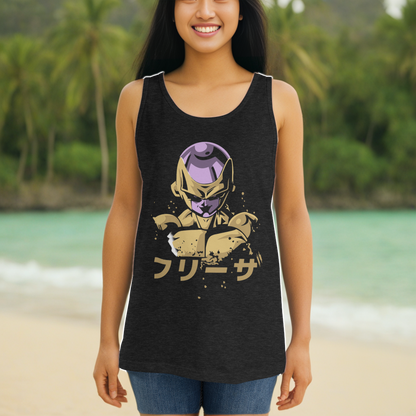 Canotta Dragon Ball – Design Golden Freezer per Look Unico