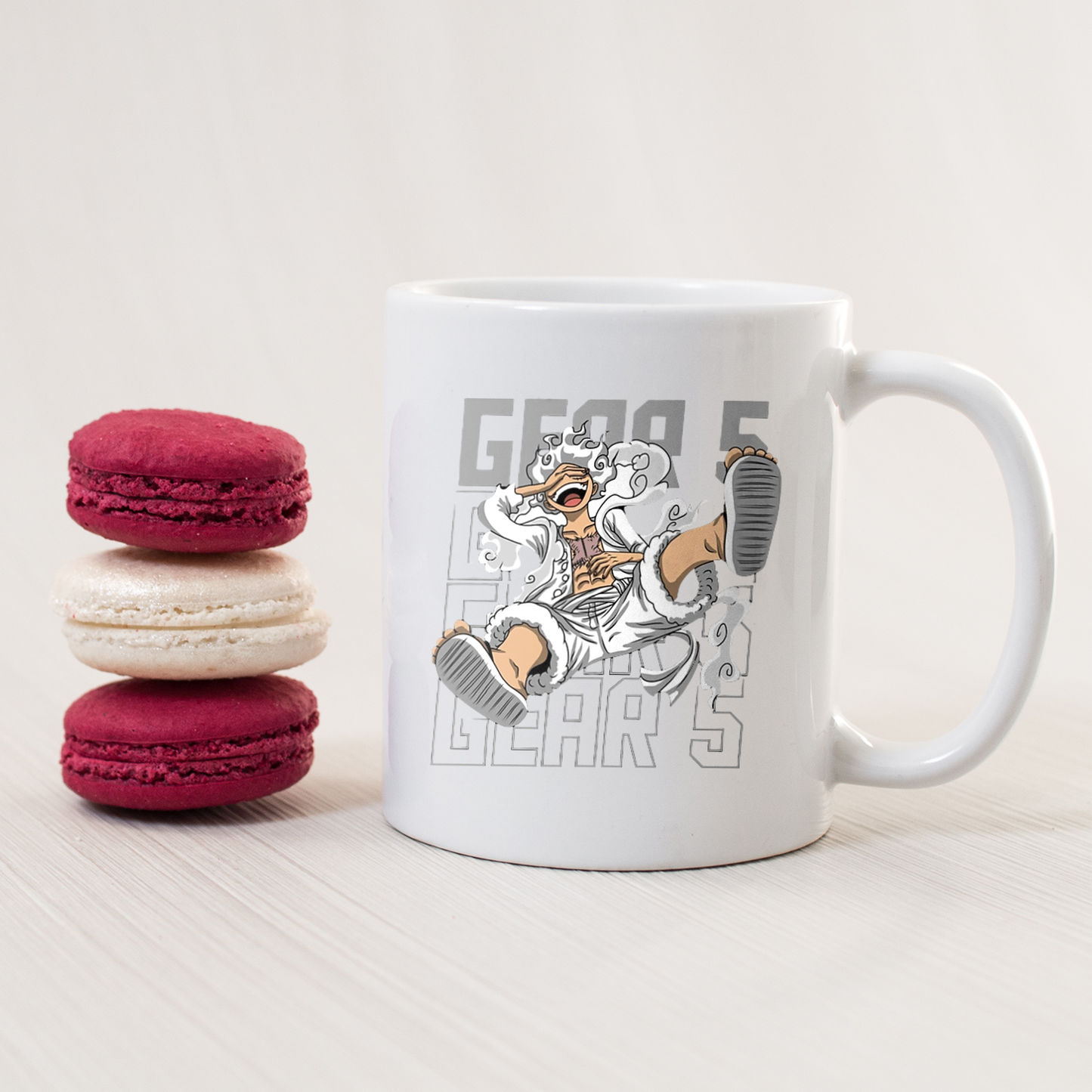 Tazza One Piece – Design Epico con Luffy in Gear 5