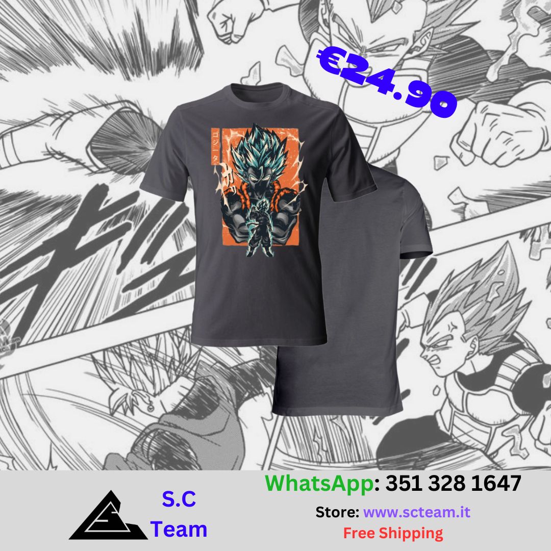 T-Shirt  Gogeta SSj Blue