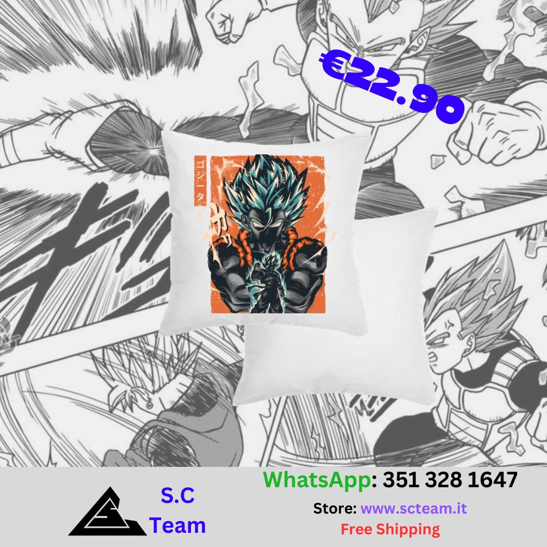 Cuscino Gogeta SSj Blue