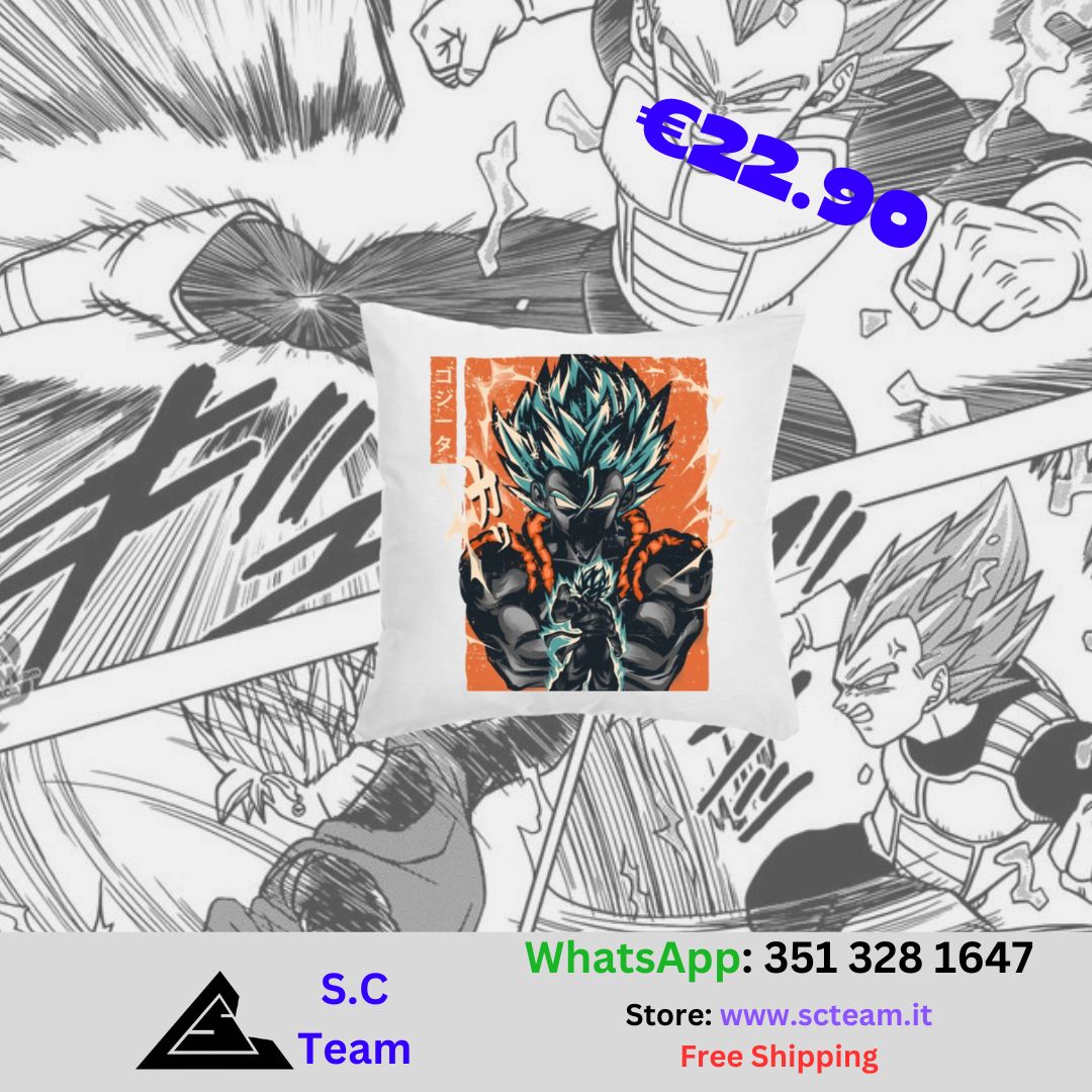 Cuscino Gogeta SSj Blue