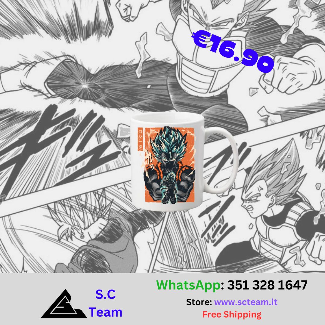 Tazza  Gogeta SSj Blue