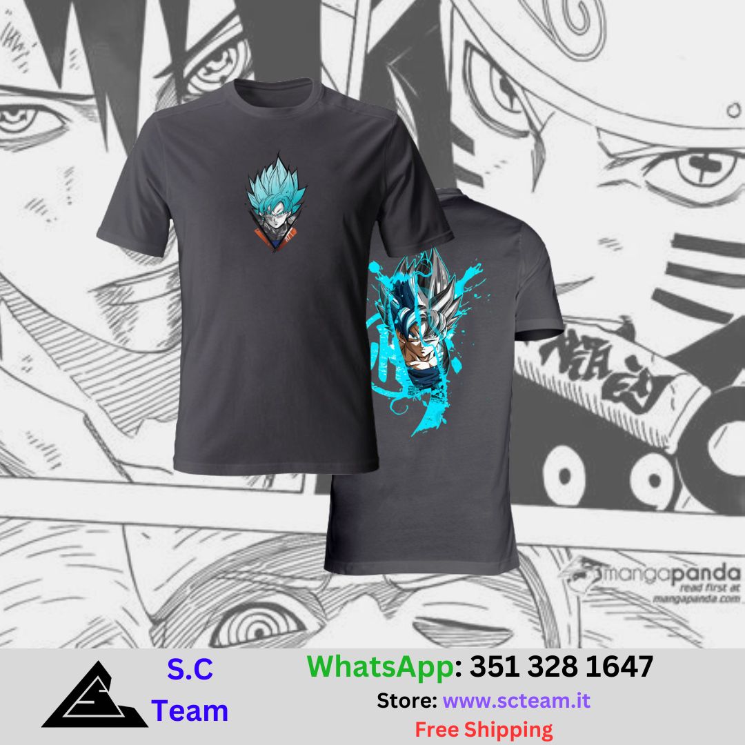 T-Shirt  Goku SSj blue