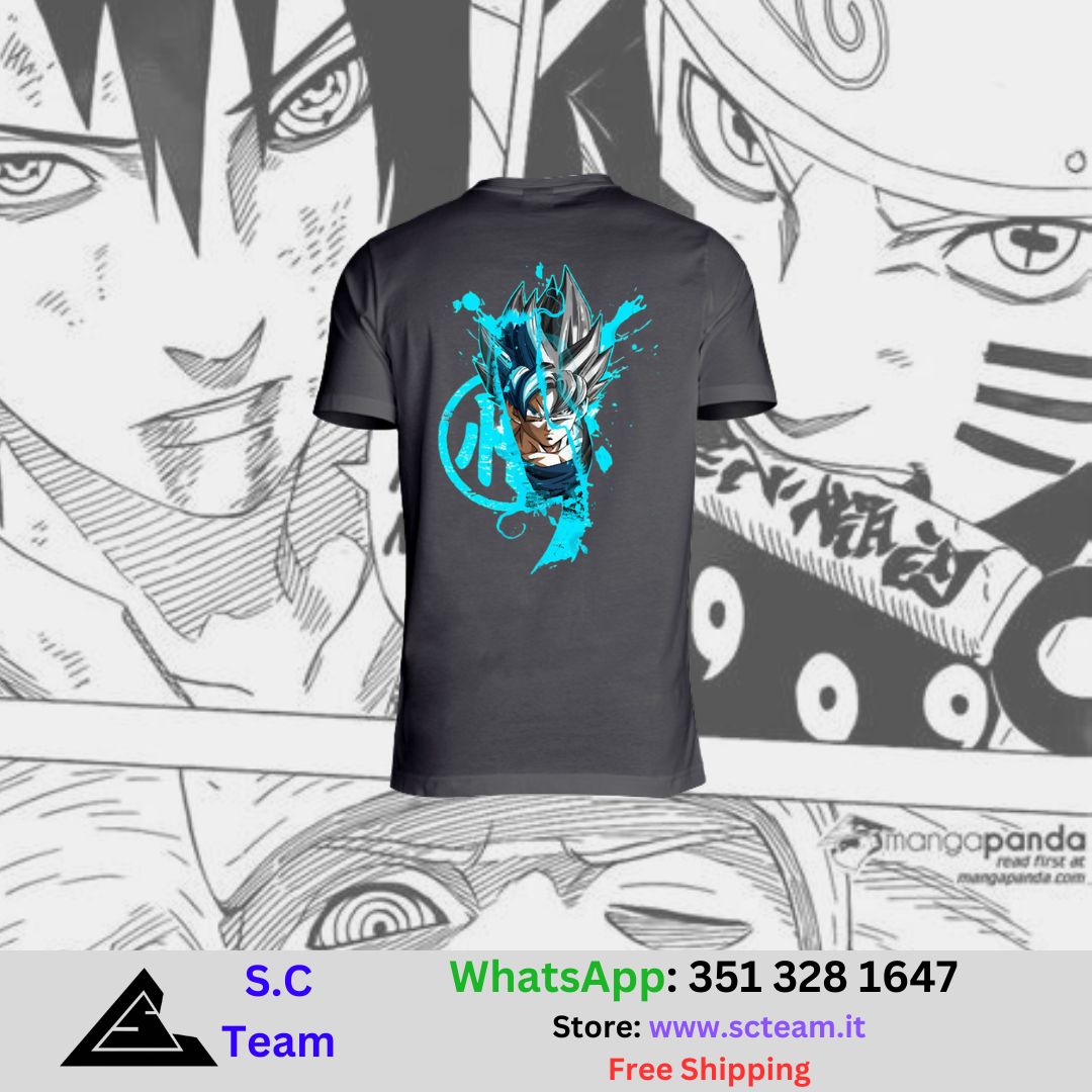 T-Shirt  Goku SSj blue