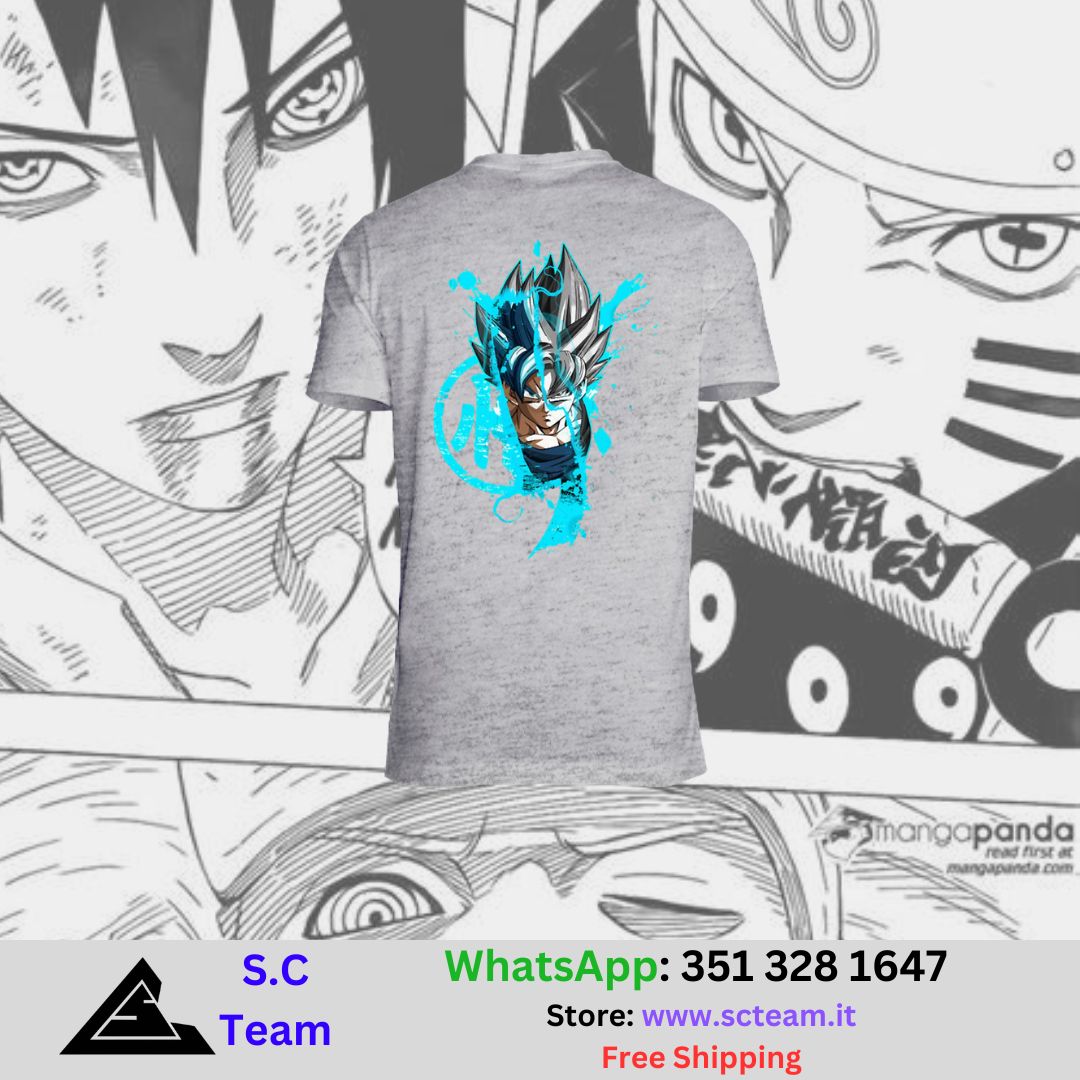 T-Shirt  Goku SSj blue