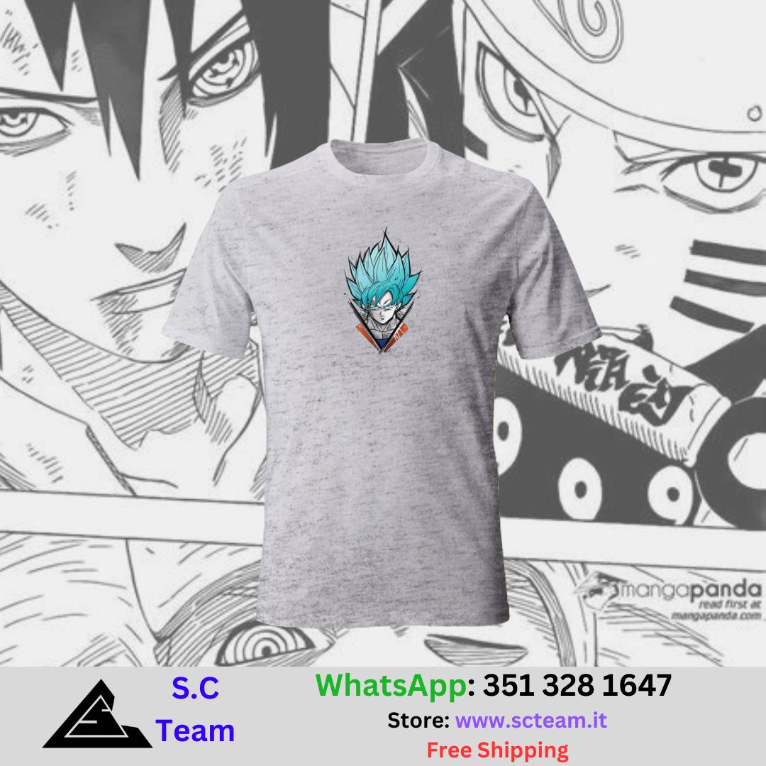 T-Shirt  Goku SSj blue