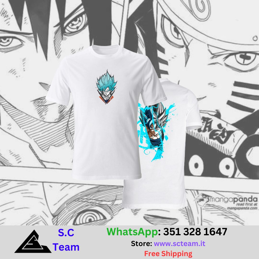 T-Shirt  Goku SSj blue