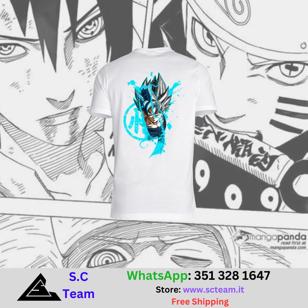 T-Shirt  Goku SSj blue