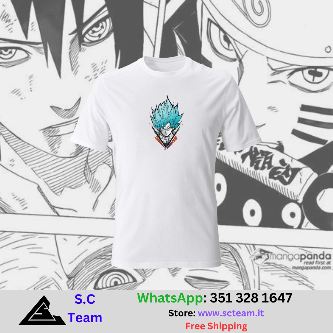 T-Shirt  Goku SSj blue