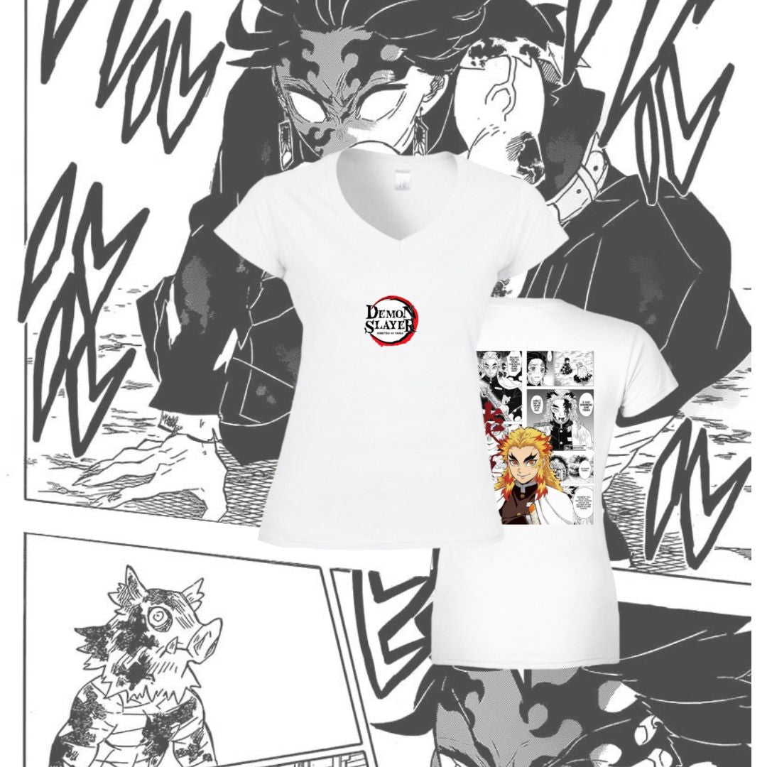 T-Shirt  scollo V Rengoku