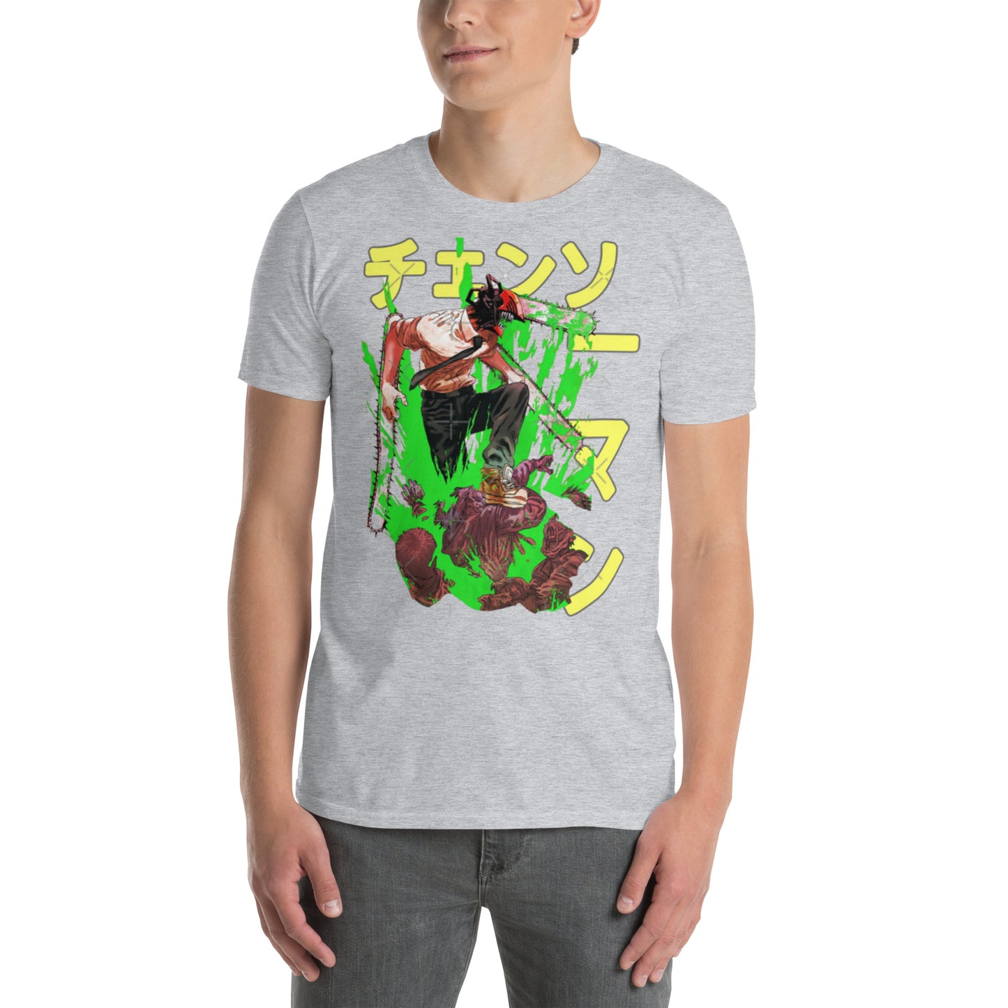 T-Shirt Denji Chansaw man