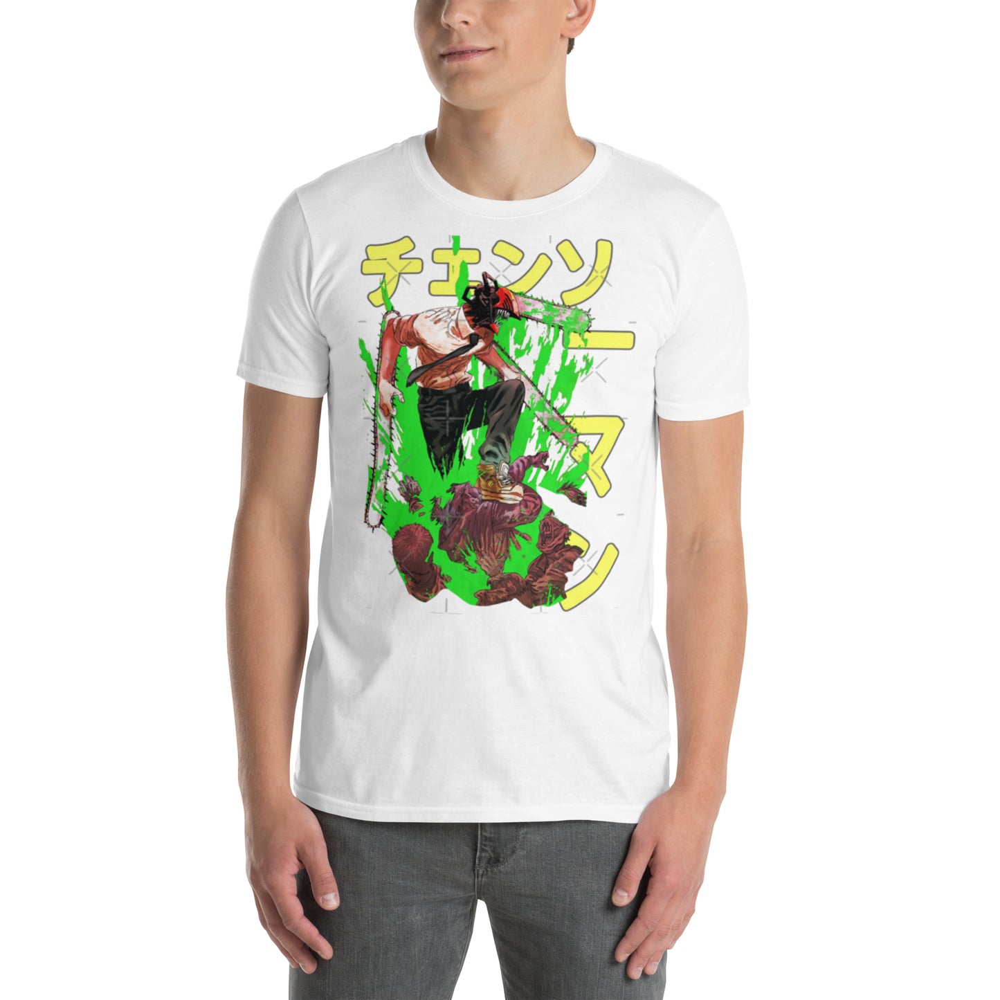 T-Shirt Denji Chansaw man