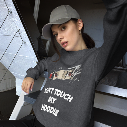 Felpa Don’t Touch My Shirt – Stile Ironico Naruto e Streetwear Unisex