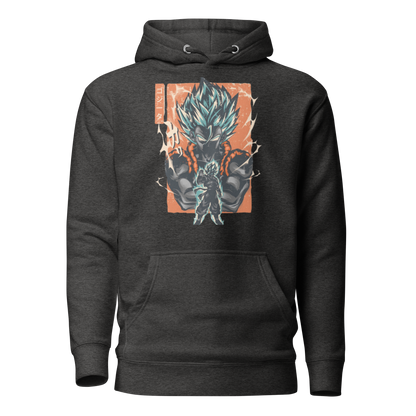 Felpa Fusion Gogeta Blue – Stile Streetwear per Appassionati DB Super
