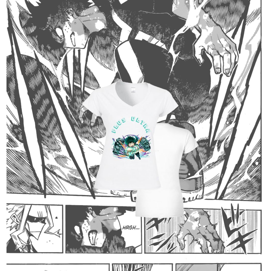 T-Shirt Donna Scollo V  Deku