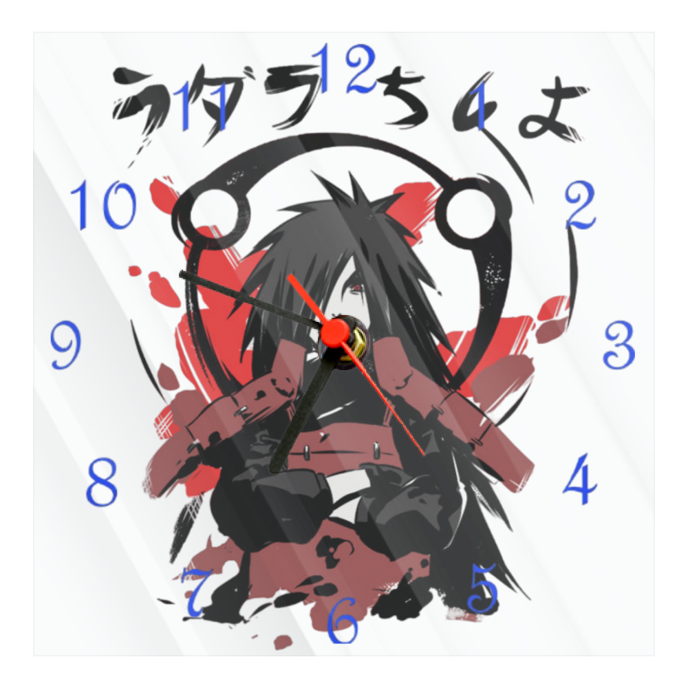 Orologio Vetro  da muro Madara Uchiha